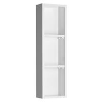 Skrinka AQUALINE ZOJA horná 20 × 70 × 12 cm, ľavá, biela