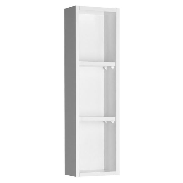 Skrinka AQUALINE ZOJA horná 20 × 70 × 12 cm, ľavá, biela