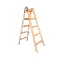 Drevený rebrík dvojdielny Alve Premium 1,24 m, 2 x 4