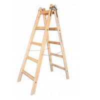 Rebrík ALVE drevený PREMIUM 2x6 - 1,82 m