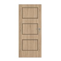 Interiérové dvere Solodoor Struktur STYL 16, 80 ľavé, dub sonoma