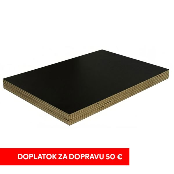 Preglejka na betonáž Hevea AW100 E1, 1250 × 2500 × 9 mm, fólia