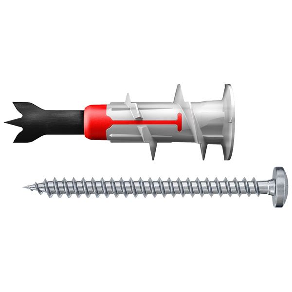Hmoždinka do sadrokartónu Fischer DuoBlade so skrutkou s polguľatou hlavou S PH K NV