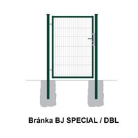 Brána Retic BJ Špecial  šírka 140 x výška 180 cm RAL 7016