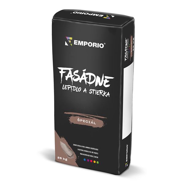 Emporio Fasádne lepidlo a stierka ŠPECIÁL, 25 kg