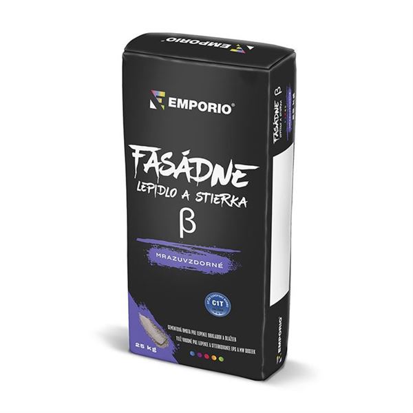 Emporio fasádne lepidlo a stierka Beta, 25 kg