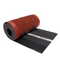 Vetrací pás Tondach 370 × 5000 mm Al, čierny