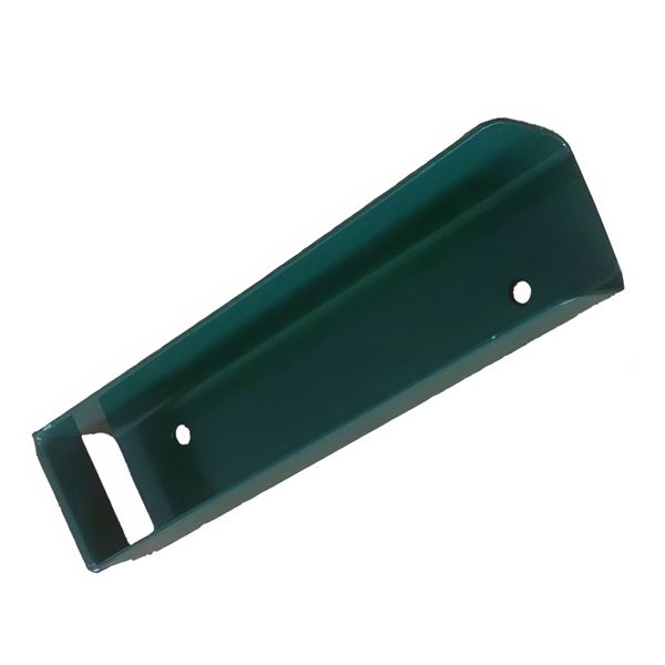 Držiak podhrabovej dosky U 200 × 40 mm, kovový, rovný, 7016