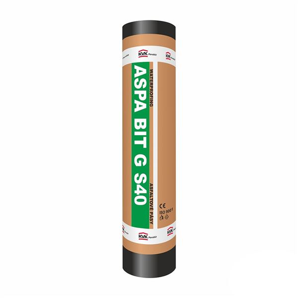 Asfaltový pás Aspa Bit G S40, Glasbit, balenie 7,5 m²