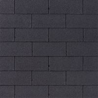 Šindeľ IKO Superglass - 3 Tab č.01, obdĺžnik čierny