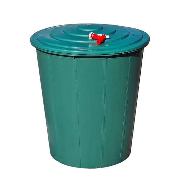 Plastový sud na vodu 200 l s ventilom a poklopom
