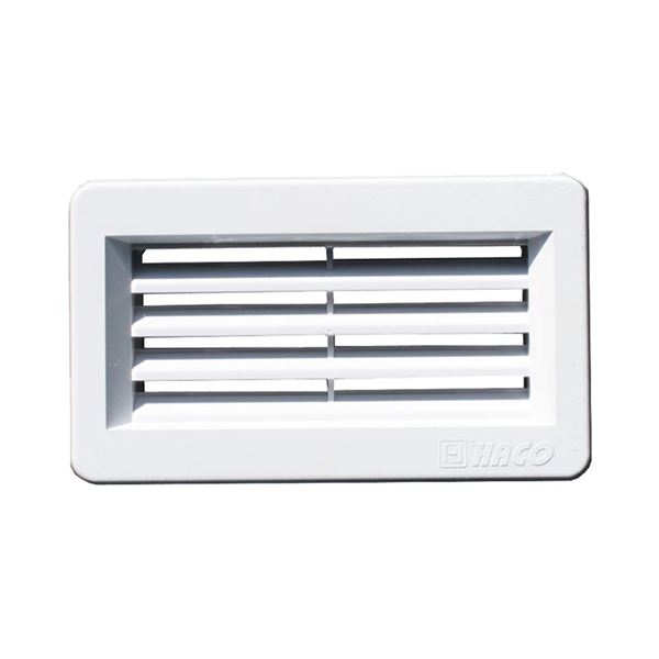 Vetracia mriežka Haco  VM 110x55, biela