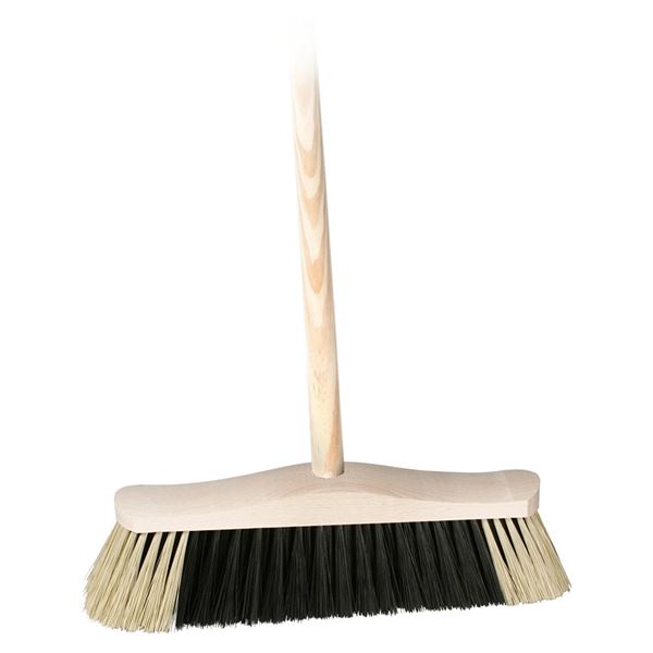 Drevený zmeták s drevenou tyčou 120 cm