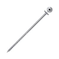 Skrutka Fischer pre drevostavby s tanierovou hlavou FPF-WT 8,0 × 100 mm