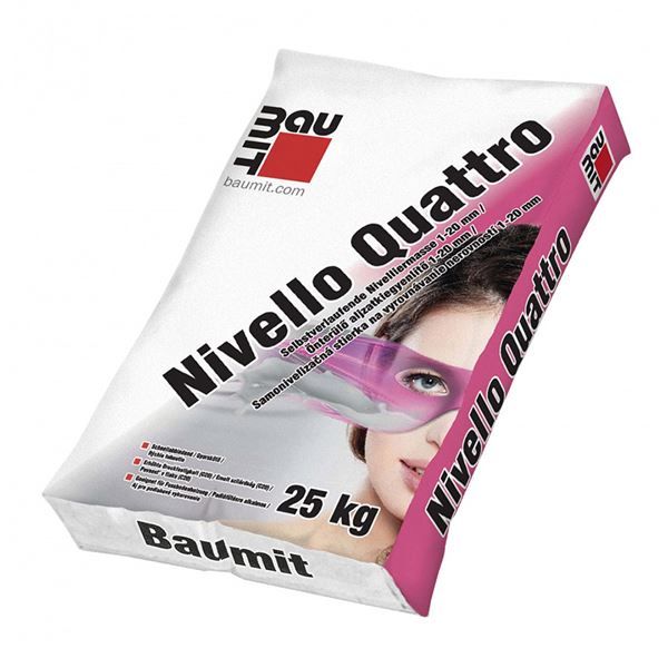 Baumit Nivello Quattro univerzálna samonivelizačná stierka 25 kg