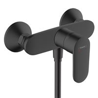 Batéria Hansgrohe VERNIS BLEND sprchová nástenná, čierna matná