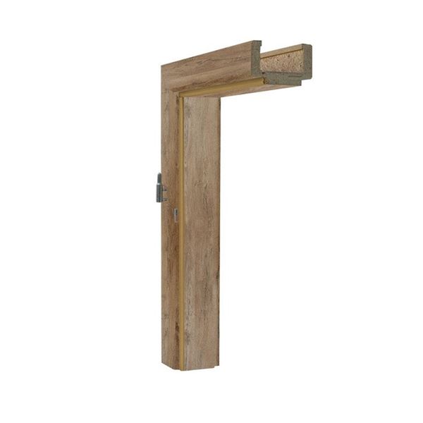 Obložková zárubňa Solodoor, SMART struktur, dub alpský, 70 ľavá, 100 mm