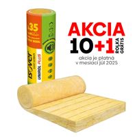 ISOVER UNIROL Plus 100 mm (7,2 m²/bal)