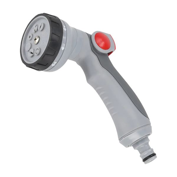 8-funkčná postrekovacia pištoľ DEDRA ovládaná palcom THUMB CONTROL