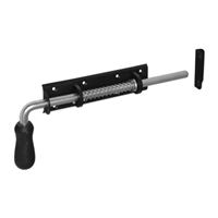 Pružinová závora WSP 260 s drevenou rukoväťou 260 × 50 mm