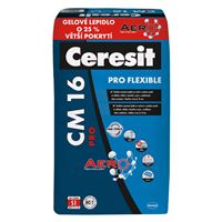 Flexibilné cementové lepidlo S1 s technológiou AERO Ceresit CM 16 PRO, 25 kg