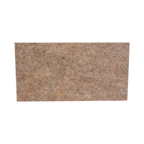 Hladítko ABS, plsť hnedá, 250x130x10 mm PROFESIONAL