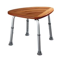 Stolička kúpeľňová 41 × 57 cm, bambus, nosnosť 150 kg