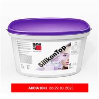 Silikónová fasádna omietka Baumit SilikonTop 2 mm, ryhovaná, 25 kg