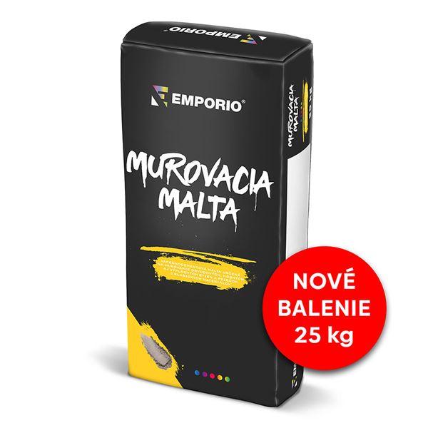 Emporio murovacia malta 25 kg, paleta 48 ks