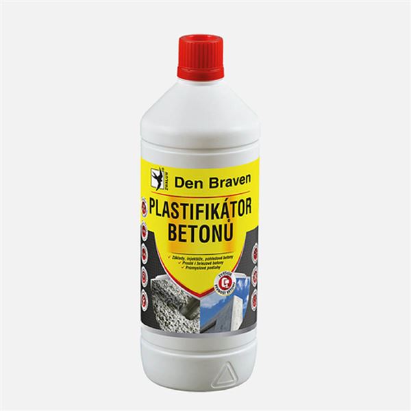 Plastifikátor do betónu Den Braven, 1kg