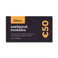 Stavbaren.sk - Darčekový poukaz 50 €