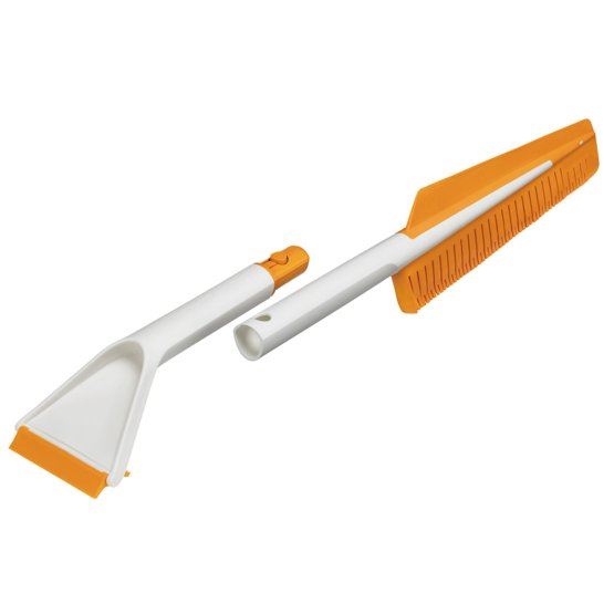 Škrabka na ľad Fiskars s metličkou do auta SnowXpert