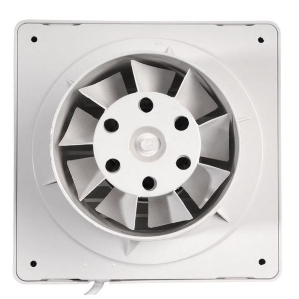 Kúpeľňový ventilátor Aqualine nástenný 10 cm