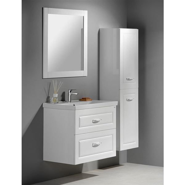 Skrinka umývadlová SAPHO FAVOLO 52 × 72,5 × 44 cm, biela matná