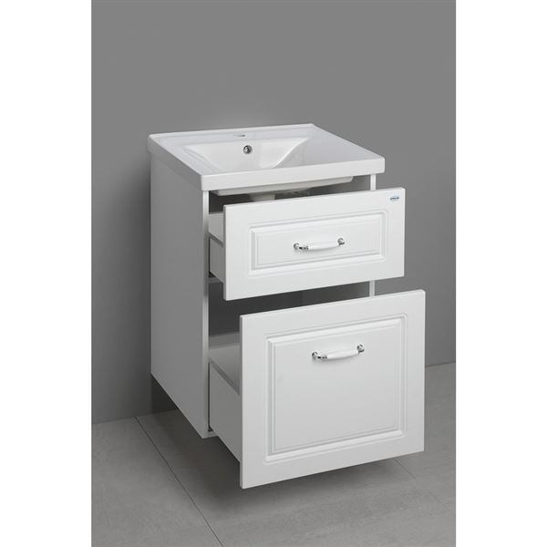 Skrinka umývadlová SAPHO FAVOLO 52 × 72,5 × 44 cm, biela matná