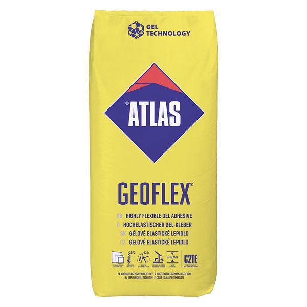 Vysoko elastické gélové lepidlo ATLAS Geoflex 2-15 mm, C2TE 25 kg