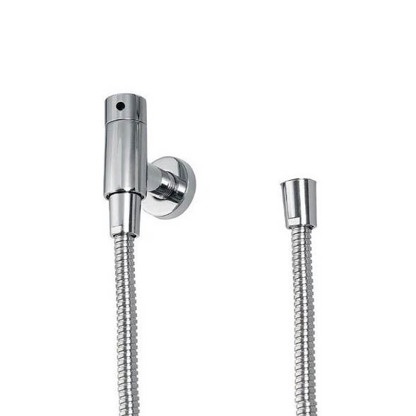 Ventil pre bidetové sprchy Sapho s hadicou mosadz, chróm