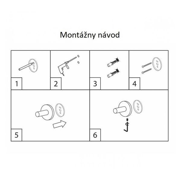 Držiak s mydelničkou ALDO, matné sklo