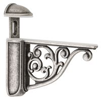 Držiak na poličky Sapho Asoffi 8 mm, 2 ks, chróm