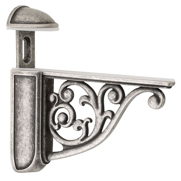 Držiak na poličky Sapho Asoffi 8 mm, 2 ks, chróm