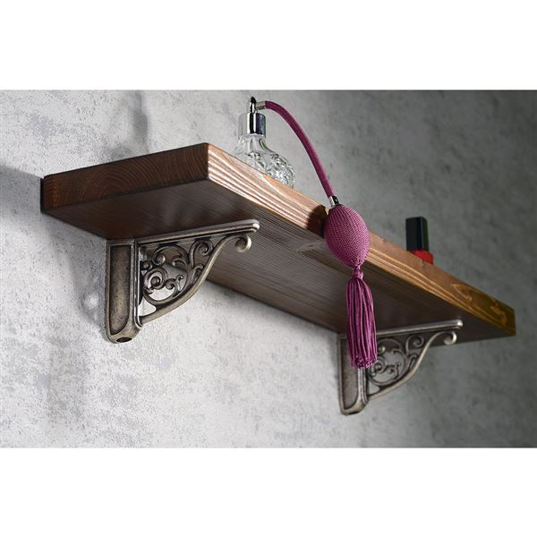 Držiak na poličky Sapho Asoffi 8 mm, 2 ks, chróm