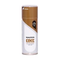 Farba v spreji ONE! - Saténový lesk hnedá RAL8008, 400 ml