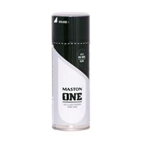 Tikkurila MASTON One, akrylová matná farba v spreji, čierna RAL9005, 400 ml
