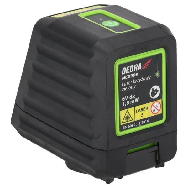 Laser krížový Dedra, zelený