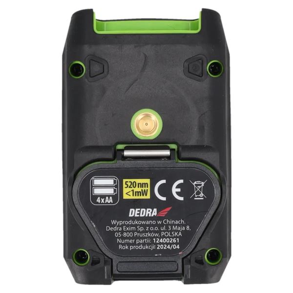 Laser krížový Dedra, zelený