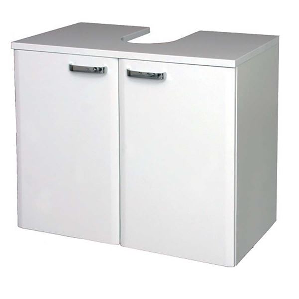 Skrinka Eden PLUS X pod umývadlo univerzálna 52 × 60 × 35 cm, dvierková, biela