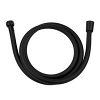 Hadica sprchová plastová Intercom 150 cm, čierna