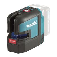 Krížový laser Makita SK105DZ napájaný batériou 10,8 V