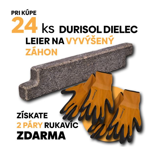 Durisol dielec Leier na vyvýšený záhon