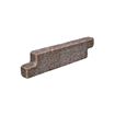 Durisol dielec na vysoký záhon 65 x 20 x hrúbka 10 cm polovičný hnedý